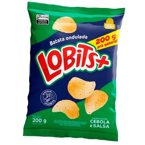 Batata Chips Lobits Cebola e Salsa 200g-2-